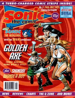 Cover of Sonic the Comic issue 5