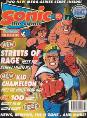 Cover of Sonic the Comic issue 7
