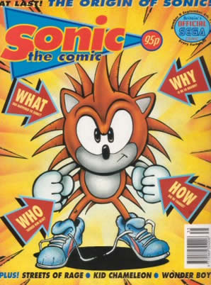 Cover of Sonic the Comic issue 8