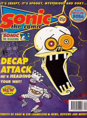 Cover of Sonic the Comic issue 10