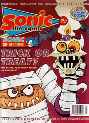 Cover of Sonic the Comic issue 12