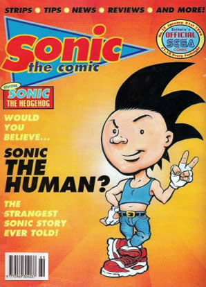 Cover of Sonic the Comic issue 17