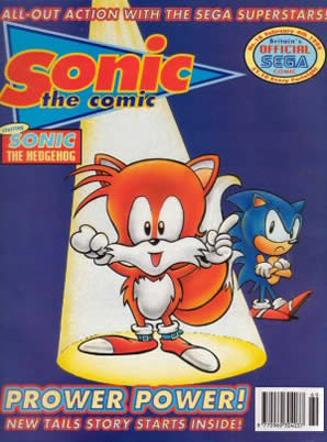 Cover of Sonic the Comic issue 18