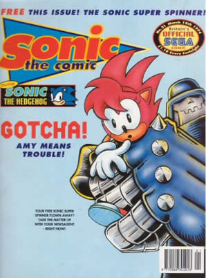 Cover of Sonic the Comic issue 21