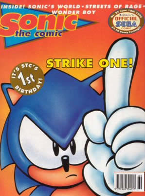 Cover of Sonic the Comic issue 27