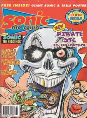 Cover of Sonic the Comic issue 28