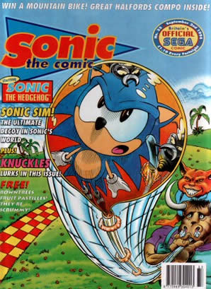 Cover of Sonic the Comic issue 33