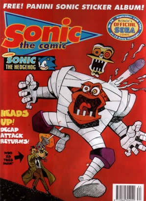 Cover of Sonic the Comic issue 34