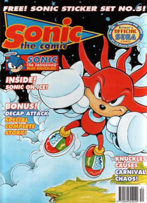 Cover of Sonic the Comic issue 40
