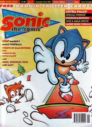 Cover of Sonic the Comic issue 41