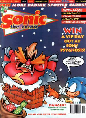 Cover of Sonic the Comic issue 42