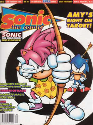 Cover of Sonic the Comic issue 44