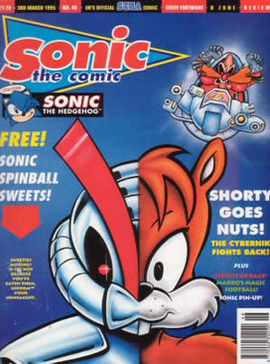 Cover of Sonic the Comic issue 46