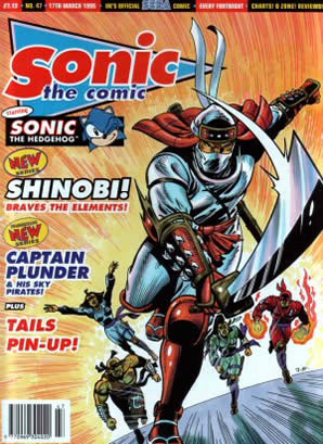 Cover of Sonic the Comic issue 47