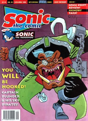 Cover of Sonic the Comic issue 49