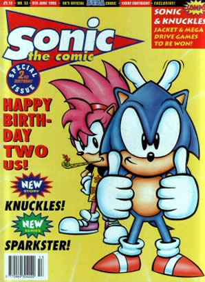 Cover of Sonic the Comic issue 53