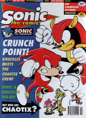 Cover of Sonic the Comic issue 54