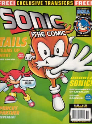 Cover of Sonic the Comic issue 59
