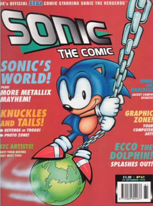 Cover of Sonic the Comic issue 61