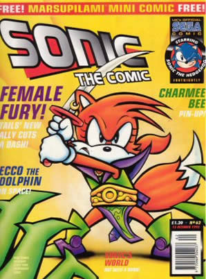 Cover of Sonic the Comic issue 62