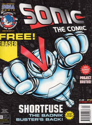 Cover of Sonic the Comic issue 63