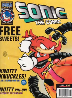 Cover of Sonic the Comic issue 65