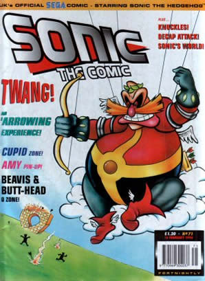 Cover of Sonic the Comic issue 71