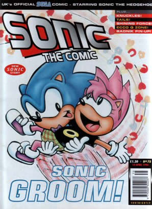 Cover of Sonic the Comic issue 75