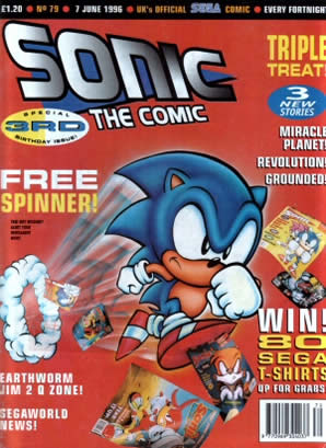 Cover of Sonic the Comic issue 79