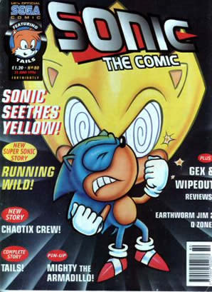 Cover of Sonic the Comic issue 80