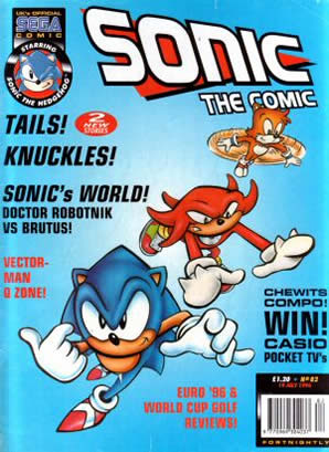 Cover of Sonic the Comic issue 82