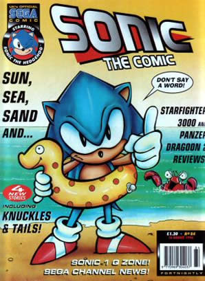 Cover of Sonic the Comic issue 84
