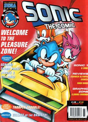 Cover of Sonic the Comic issue 85