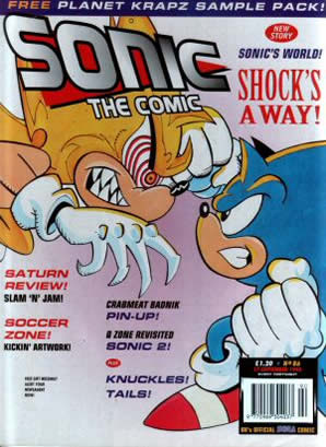 Cover of Sonic the Comic issue 86