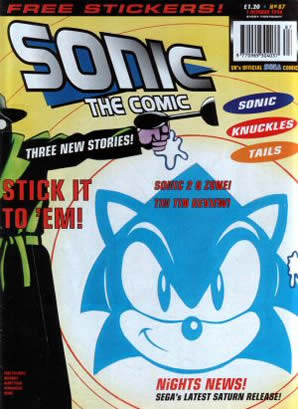 Cover of Sonic the Comic issue 87