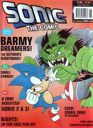 Cover of Sonic the Comic issue 88