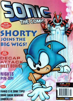 Cover of Sonic the Comic issue 90