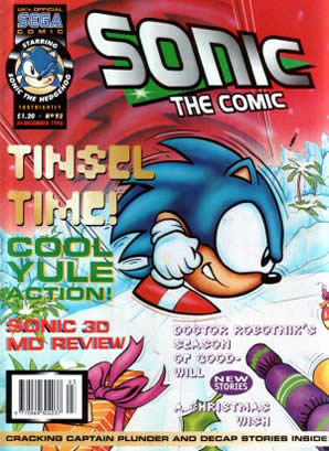Cover of Sonic the Comic issue 93