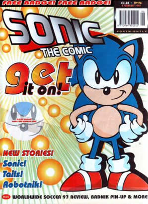 Cover of Sonic the Comic issue 96