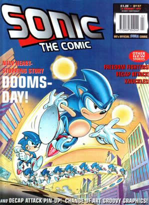 Cover of Sonic the Comic issue 97