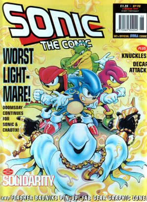 Cover of Sonic the Comic issue 98