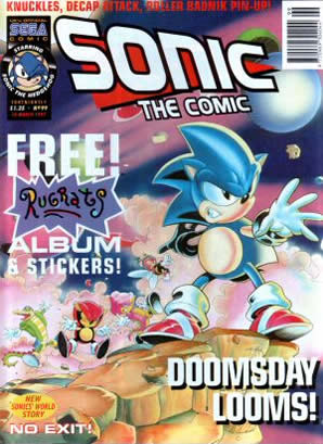 Cover of Sonic the Comic issue 99