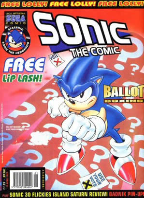 Cover of Sonic the Comic issue 101