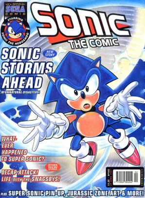 Cover of Sonic the Comic issue 102