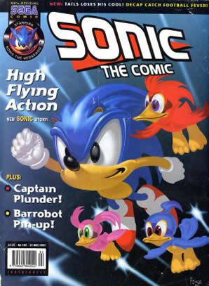 Cover of Sonic the Comic issue 104
