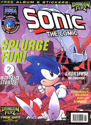 Cover of Sonic the Comic issue 106