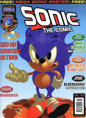 Cover of Sonic the Comic issue 108