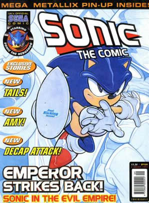 Cover of Sonic the Comic issue 109