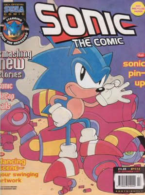 Cover of Sonic the Comic issue 113
