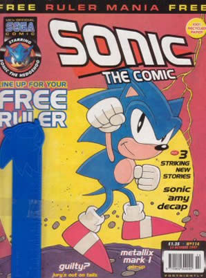 Cover of Sonic the Comic issue 114